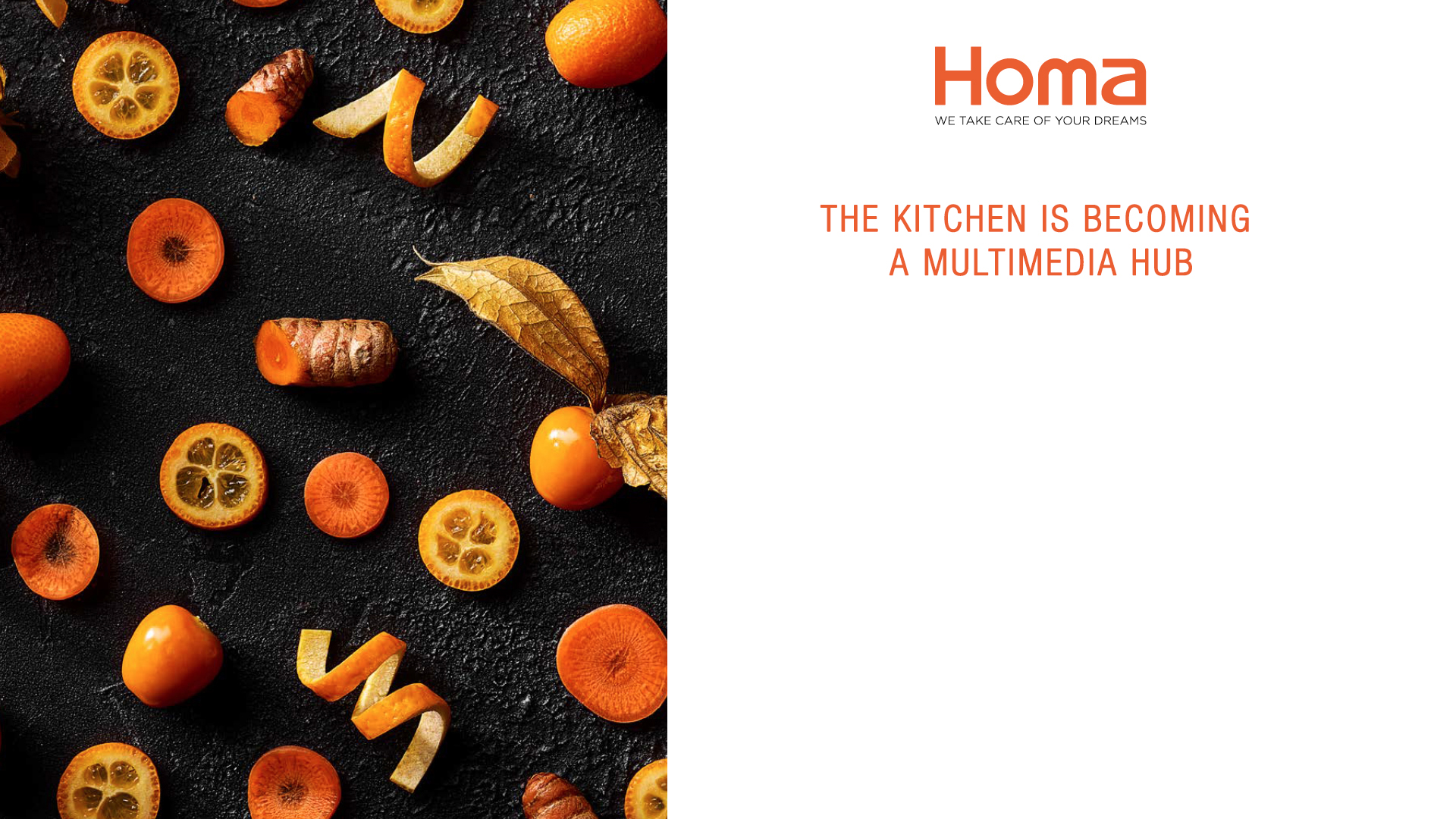 The kitchen is becoming a multimedia hub