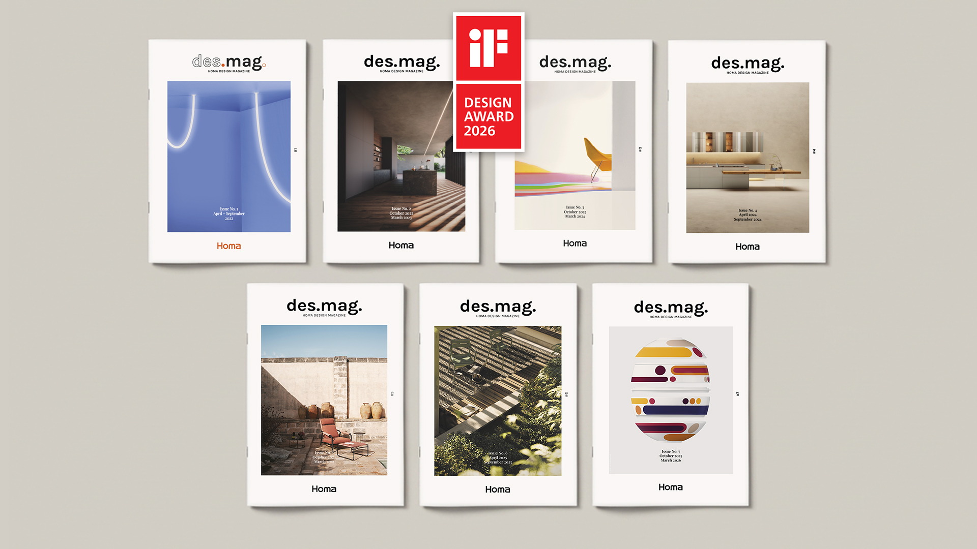 HOMA Appliances and Studio Volpi win the iF DESIGN AWARD 2026 – an outstanding achievement in international design!